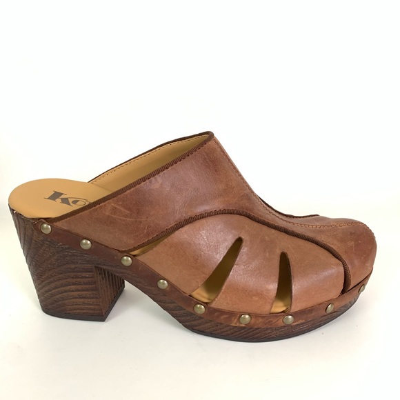 Korks neneh leather clog Clearance